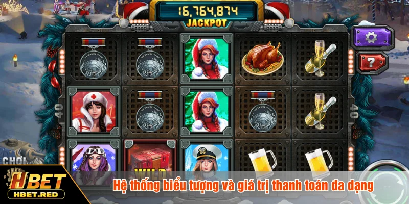 Hệ thống biểu tượng và giá trị thanh toán đa dạng