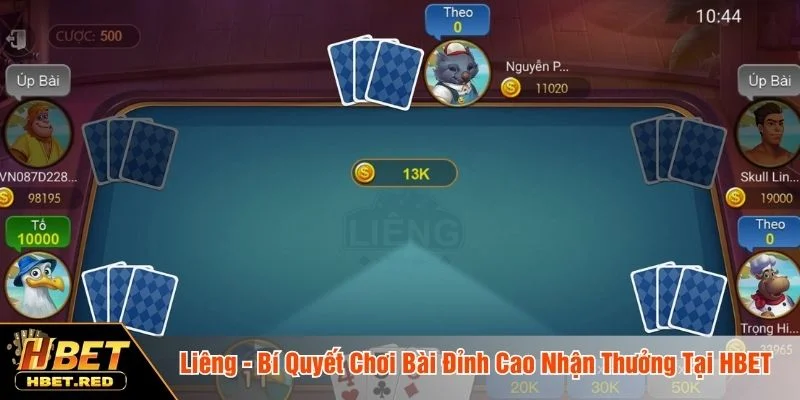 Liêng - Bí Quyết Chơi Bài Đỉnh Cao Nhận Thưởng Tại HBET Liêng