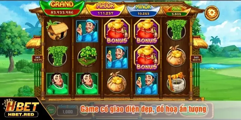 Ăn Khế Trả Vàng - Game Slot Nổ Hũ Nhiều Người Chơi Game có giao diện đẹp, đồ hoạ ấn tượng